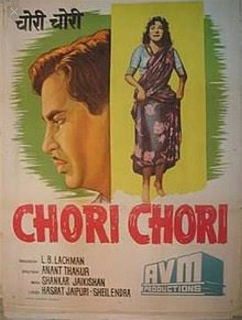 Chori Chori (1956) | Old film posters, Old movie posters, Best romantic ...