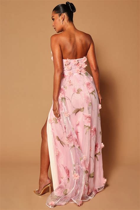 Mirabella Maxi Dress - Pink | Fashion Nova