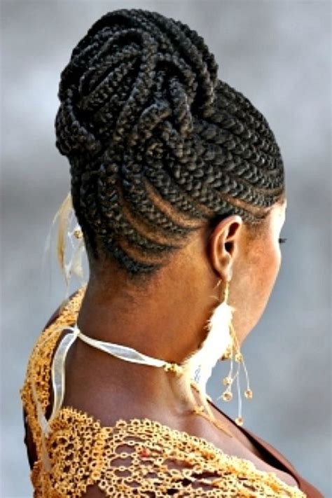 African Braided Ponytail Hairstyles