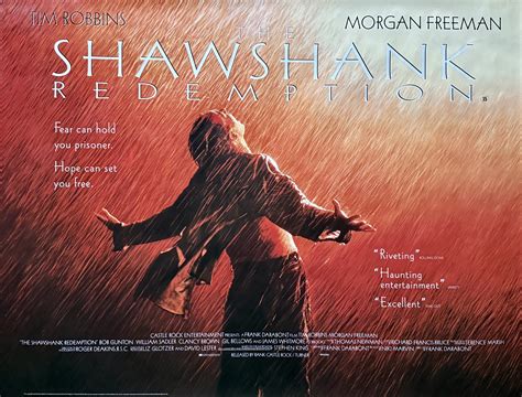 The Shawshank Redemption Movie Poster - Stephen King