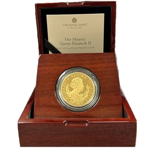 Proof Gold One Ounce - Her Majesty Queen Elizabeth II 2022 - ATS Bullion