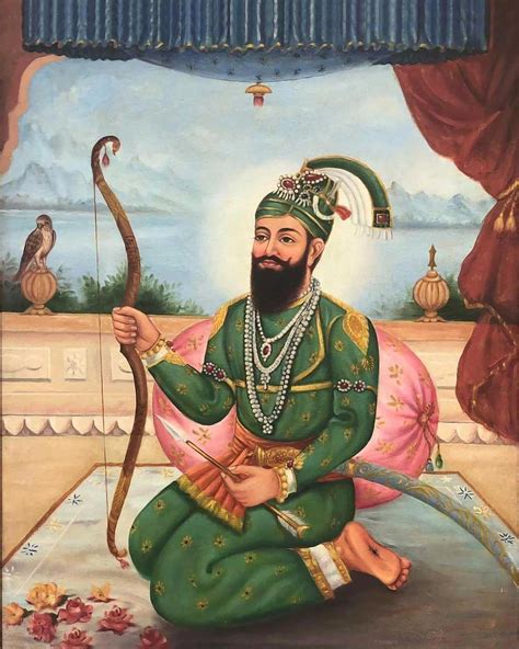 Guru Gobind Singh Ji Real Picture Shri Guru Gobind Singh Ji – Oil