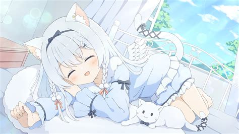 Catgirls Wallpaper Anime
