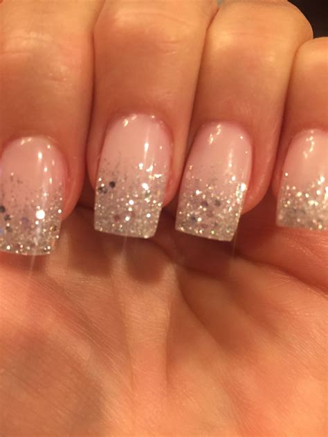 Ombre Sparkle | Ombre nails glitter, Glitter tip nails, Nail designs ...