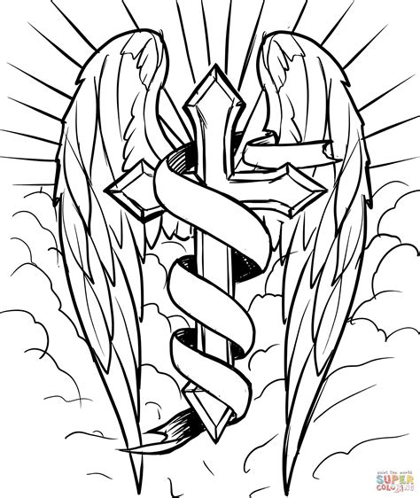 Cross Coloring Pages To Print at GetColorings.com | Free printable colorings pages to print and ...