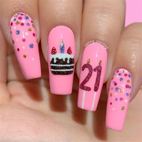 30 Best Birthday Nail Design Ideas You Should Check