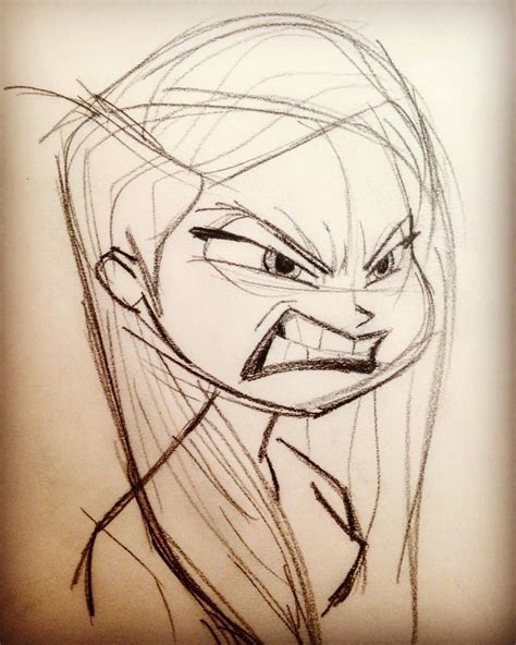 Angry Faces Drawings