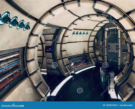 Millennium Falcon: Smugglers Run - Galaxy`s Edge, Disneyland Editorial ...