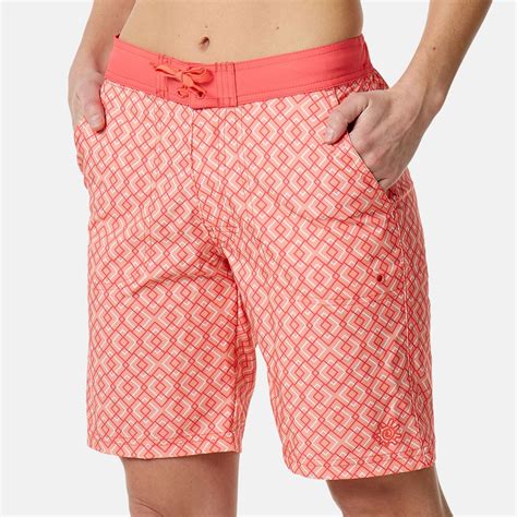 Ladies Board Shorts | Womens Long Board Shorts | UV Skinz | Patterned ...