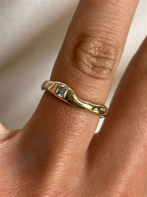 STACK 03 | Dream jewelry, Organic wedding ring, Wedding ring bands