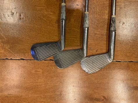 (3) VINTAGE NORTHWESTERN CHI CHI RODRIGUEZ SIGNATURE IRONS 3 5 and 7 ...