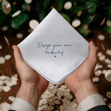 Custom Handkerchief Personalized Embroidered Handkerchief - Christmas ...