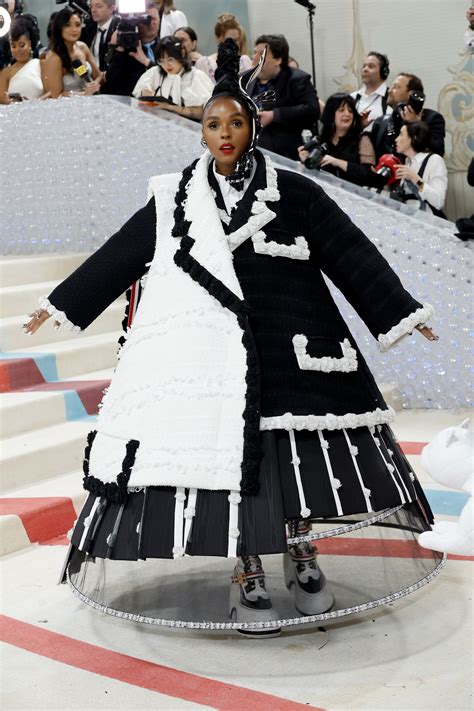 Janelle Monáe strips down to sequined bikini at Met Gala 2023
