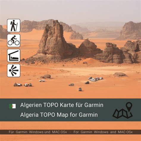 Topographic Map Algeria for Garmin - Shop