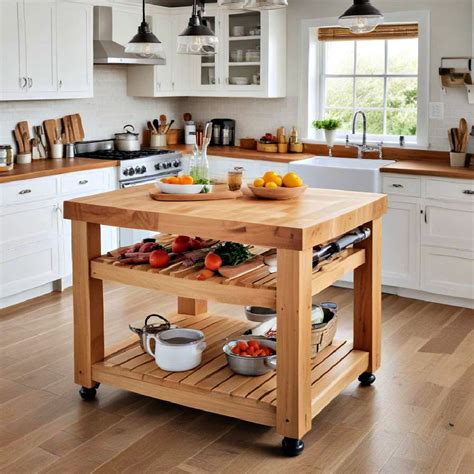 25 Small Kitchen Island Ideas with Seating and Storage