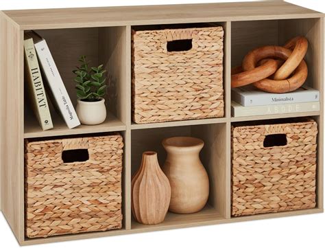 Amazon.com: Best Choice Products 6-Cube Storage Organizer, 11in Shelf ...