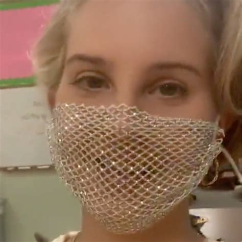 Lana Del Rey Finally Spoke Out About That Mesh-Mask Controversy | Glamour