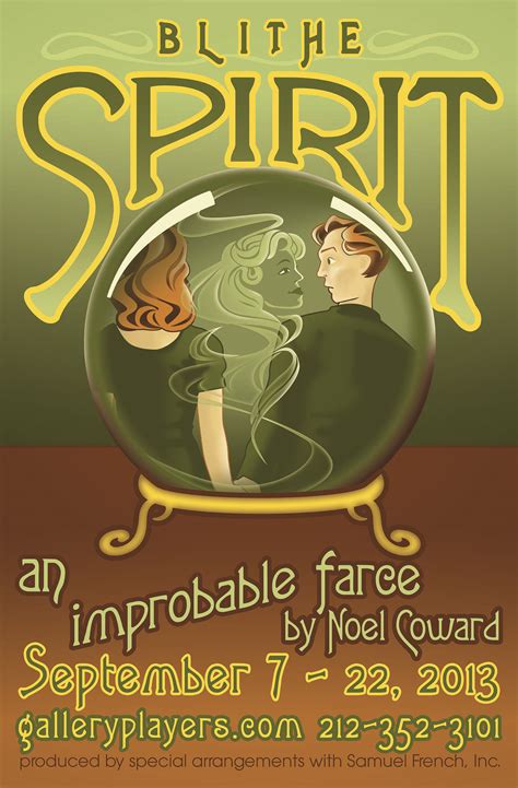 Noel Coward’s BLITHE SPIRIT – Gallery Players