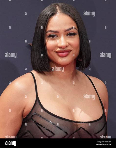 Los Angeles, USA. 25th June, 2023. Tori Brixx arrives at the 2023 BET Awards held at the ...