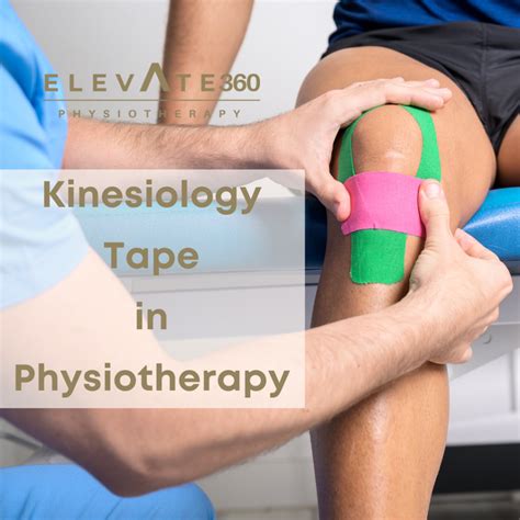 Kinesiology Tape in Physiotherapy - Elevate Physiotherapy