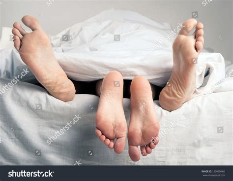 Couple Having Sex Bed Under Sheets Stock Photo 120999160 | Shutterstock