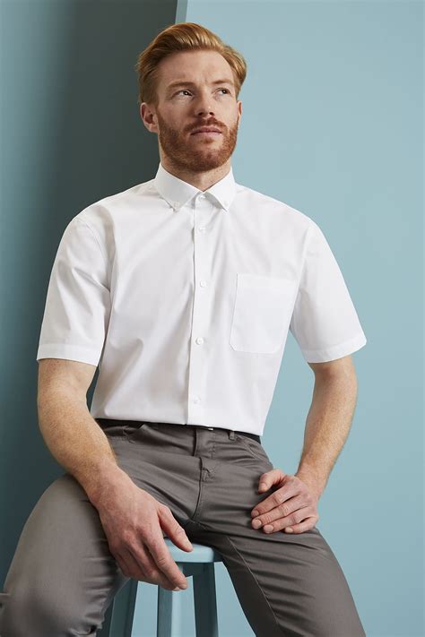 Best Men's White Button Down Dress Shirt at Victor Lopez blog