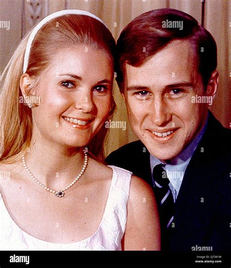 Tricia Nixon Cox and Edward Cox Stock Photo - Alamy