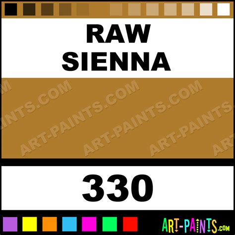 Raw Sienna Heavy Body Acrylic Paints - 330 - Raw Sienna Paint, Raw ...