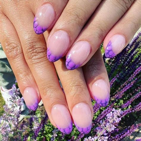 30+ Best Purple French Tip Nails to Rock This Season - Nail Designs Daily