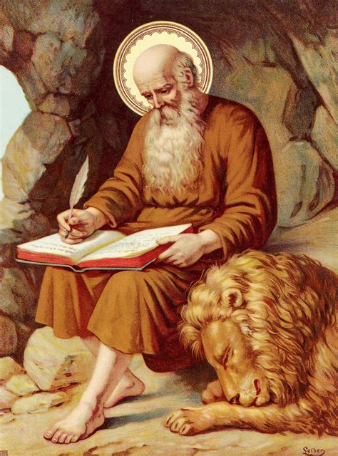 OCA - St Jerome (Hieronymus) of Stridonium | Oracion del pensamiento ...