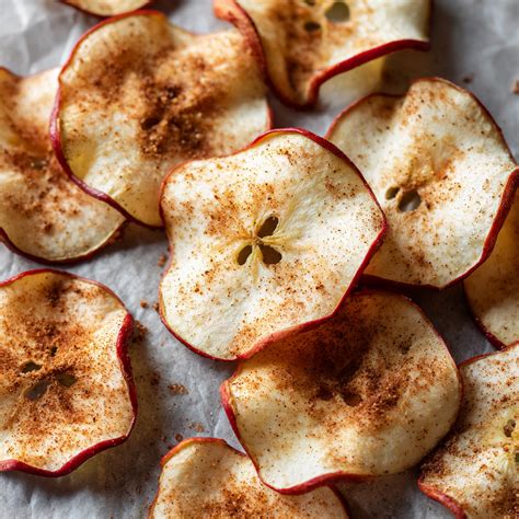 Crispy Baked Apple Chips - Kitchen Confide