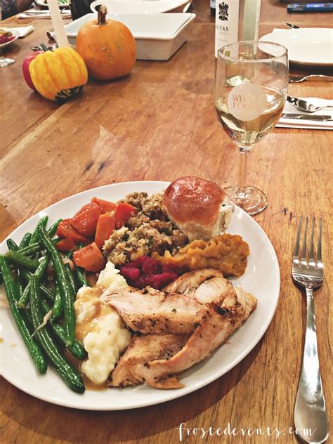Thanksgiving Dinner - Whole Foods and Williams Sonoma