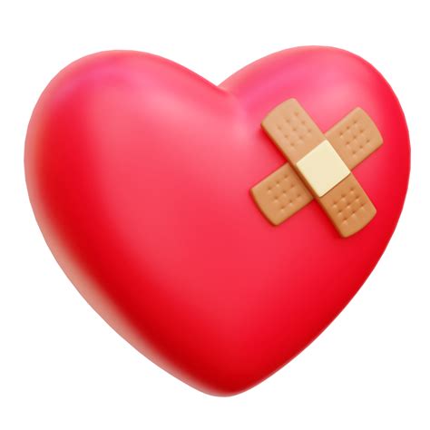 Heal Heart 3d Icon Illustration 28754325 PNG
