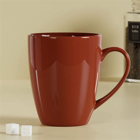 Buy The Earth Store Solid Brown Ceramic Coffee Mugs,Set of 1 Tea Mugs ...