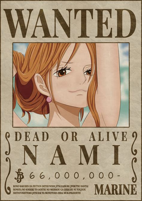 Detail One Piece Wanted Poster Hd Koleksi Nomer 2