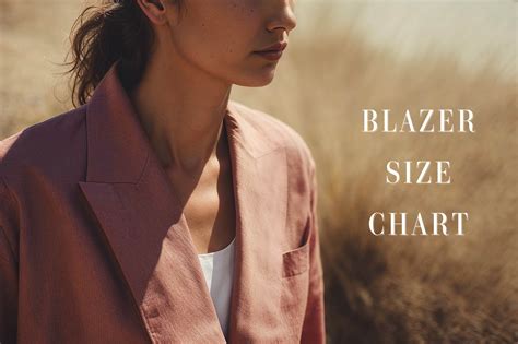 Size Chart for Women's Blazer