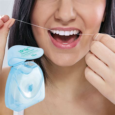 Woven Dental Floss, Dentist-Designed Oral Care,Deep Clean Mint ...
