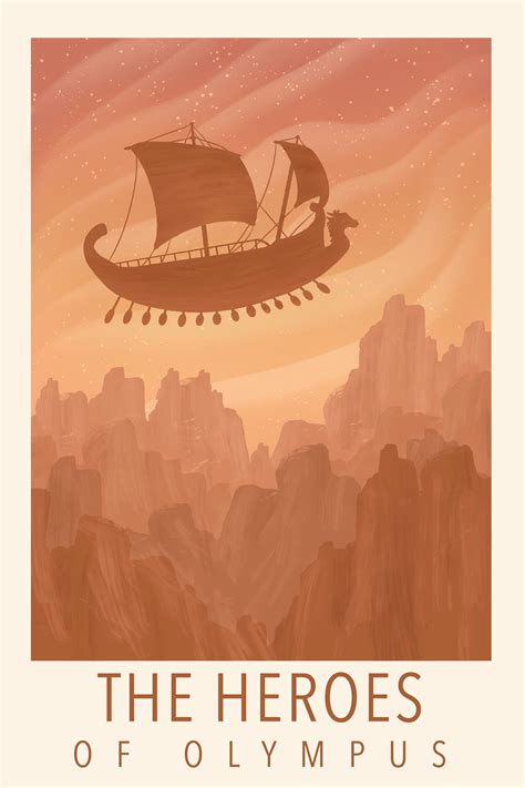 Heroes of Olympus Poster Digital File - Etsy