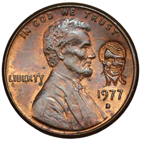 USA - 1 cent 1977 D Lincoln/Jimmy Carter - Online auction / Online ...