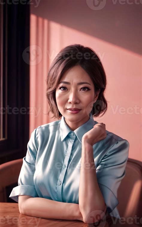beautiful middle aged asian woman , 26300362 Stock Photo at Vecteezy