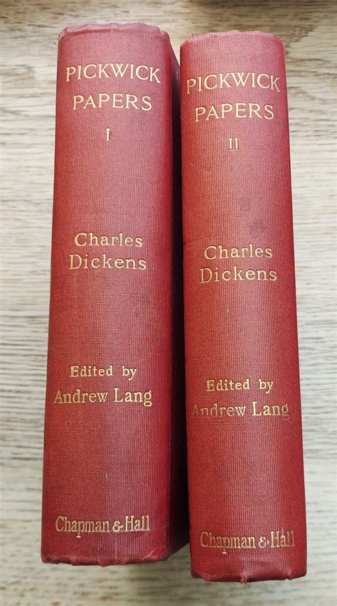 The posthumous papers of the Pickwick club - complete in 2 volumes ...