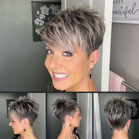 80 Must-Try Blonde Pixie Cut Ideas | Short shaved hairstyles, Short ...