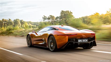 2015 Jaguar C-X75: James Bond Car from Spectre | Rear