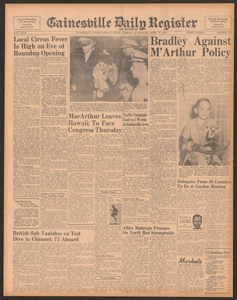 Gainesville Daily Register and Messenger (Gainesville, Tex.), Vol. 61 ...