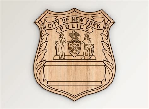 Nypd Police Officer Badge