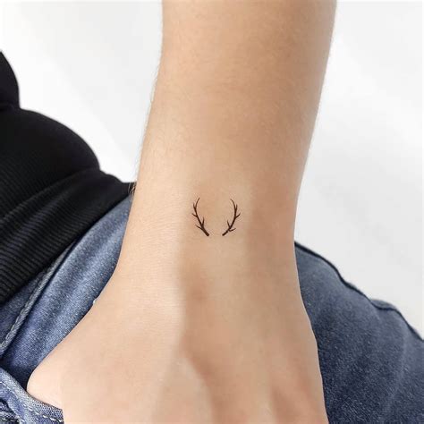 Deer Antler Tattoos For Men