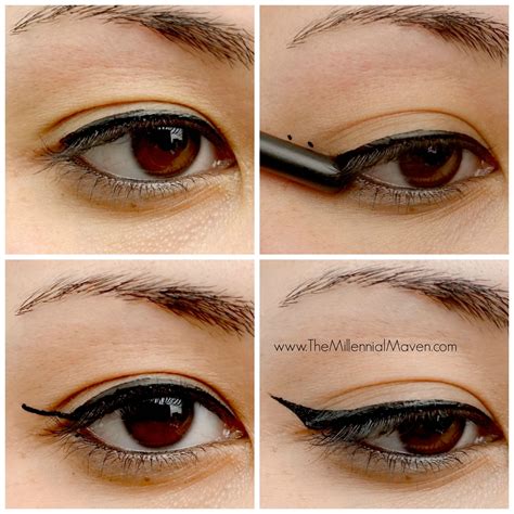 How to Apply Winged Liner - Tricks for Hooded Eyes | Millennial Maven
