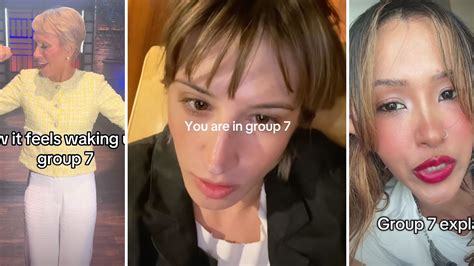 What Is The 'Group 7' Trend On TikTok? Sophia James' Video And The ...