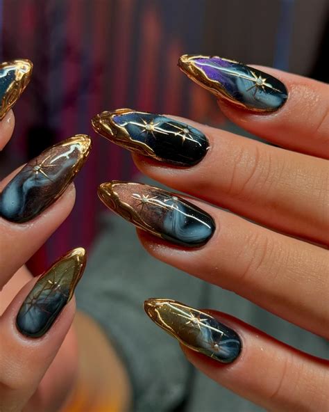 15 Fall Cat Eye Nails Design Ideas | ThriveNaija