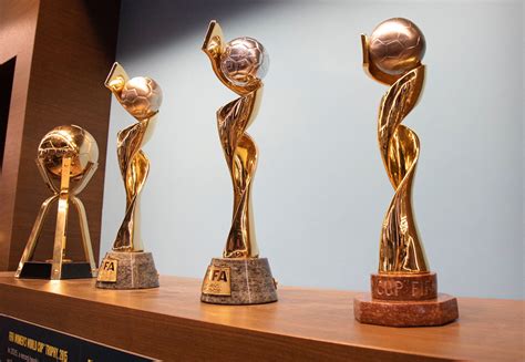 All 4 FIFA Women's World Cup Trophies Housed at the Hall of Fame to Go on Tour | National Soccer ...